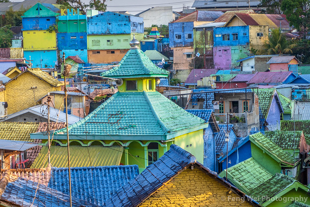 Village of Color, Malang, East Java, Indonesia