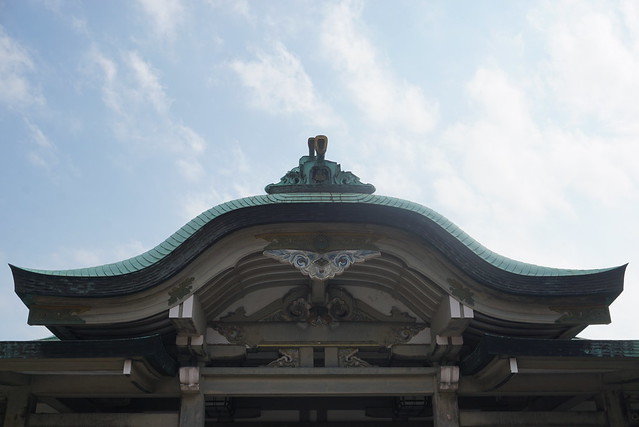 Hōkoku-jinja, Osaka (détail)