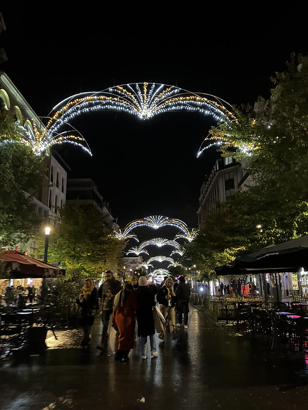 Luces de Navidad en Bruselas