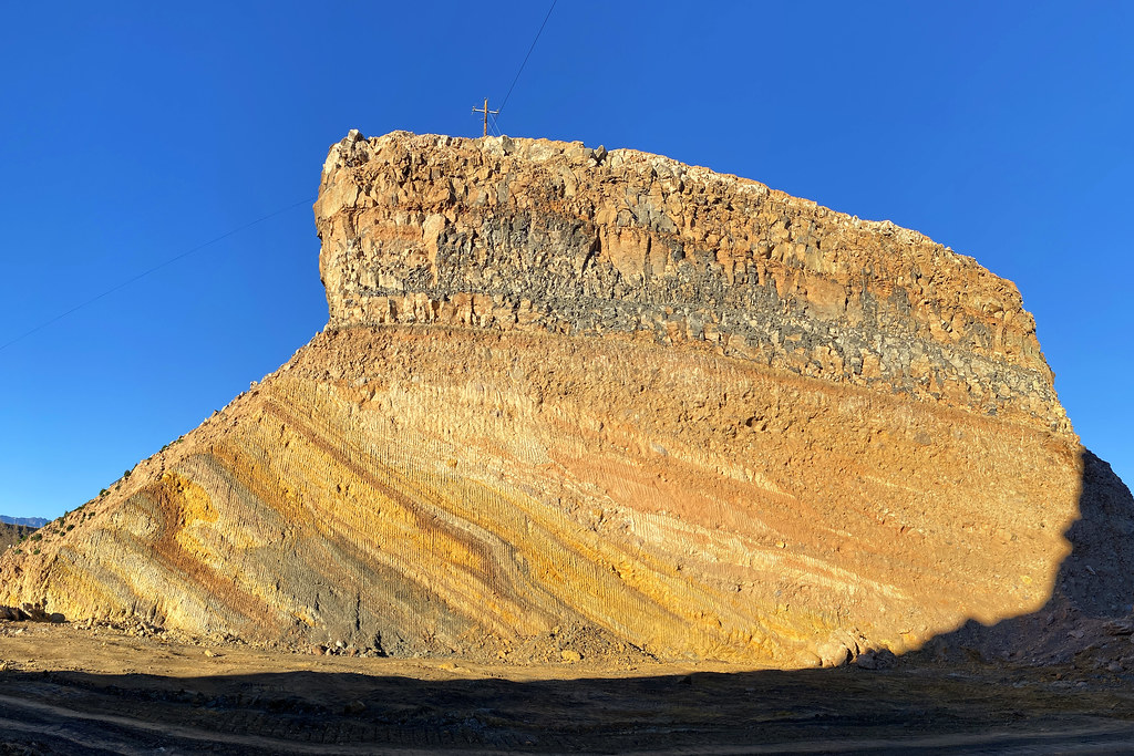 Toquer Colorful Geology in Utah | This rock cut, part of the Toquer… | Flickr