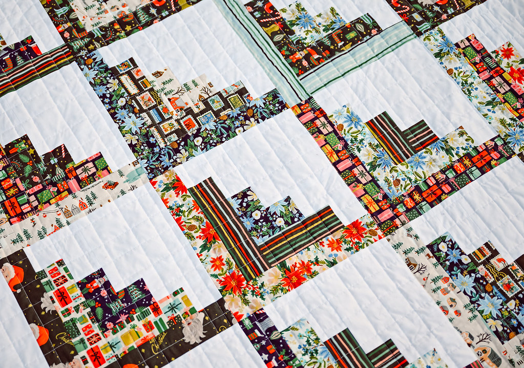 The Bonnie Quilt Pattern in Rifle Paper Co - Kitchen Table Quilting