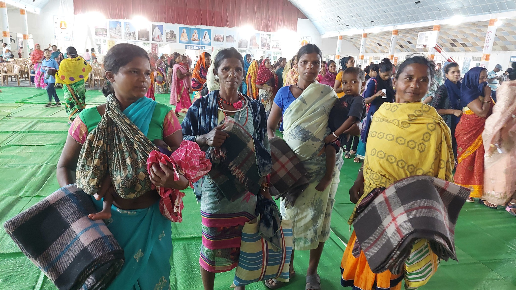 Distribution of Blankets to Tribal People : Narainpur, November 2023