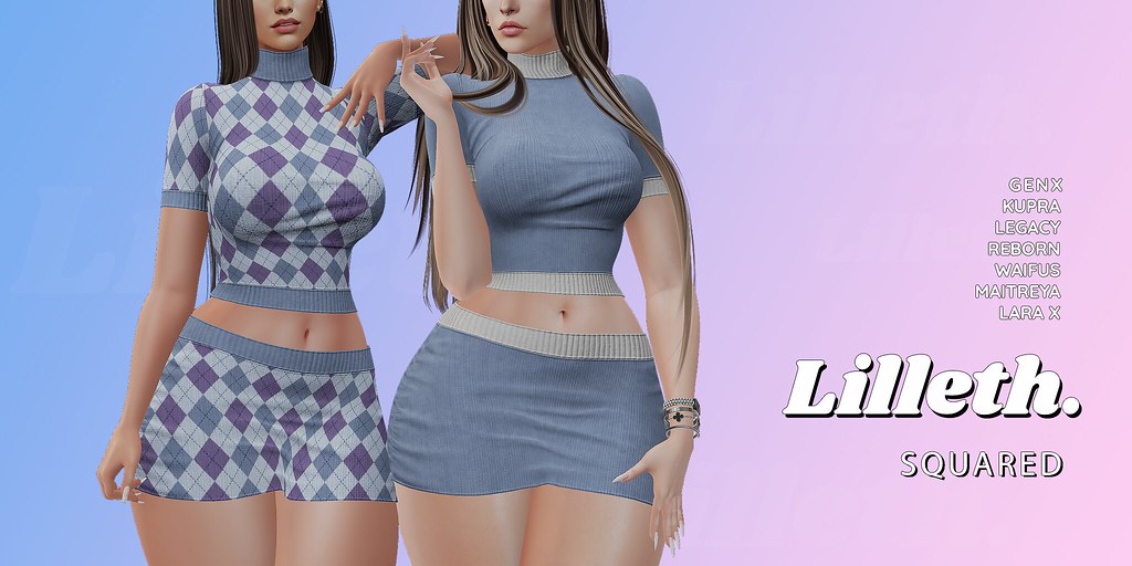 Lilleth. SQUARED Top & Skirt  – Giveaway –