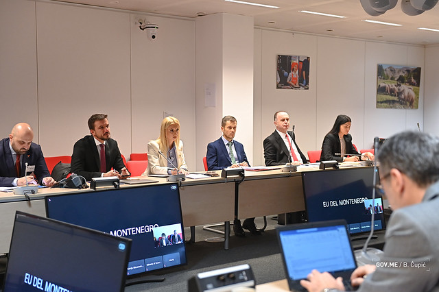 Sastanak delegacije Vlade Crne Gore sa predstavnicima EK o Novom planu rasta za Zapadni Balkan, Brisel
