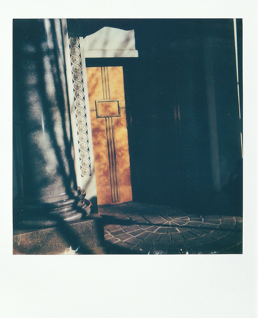 Gold Door (Polaroid)