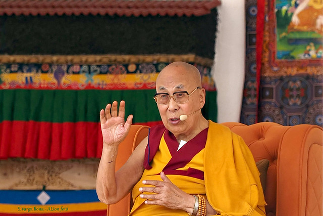 Őszentsége a tizennegyedik Dalai Láma / HHDL The 14th Dalai Lama