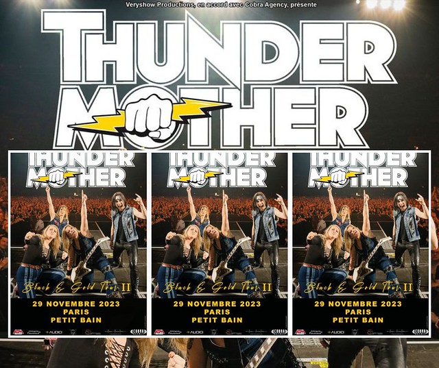 Thundermother - 29 Novembre 2023 - Paris