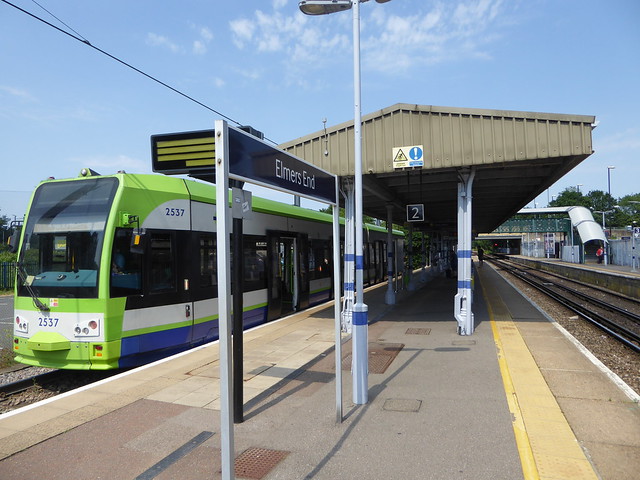 Croydon Tramlink - then and now t