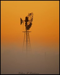November 10, 2023 - Windmill at sunrise. (Bill Hutchinson)
