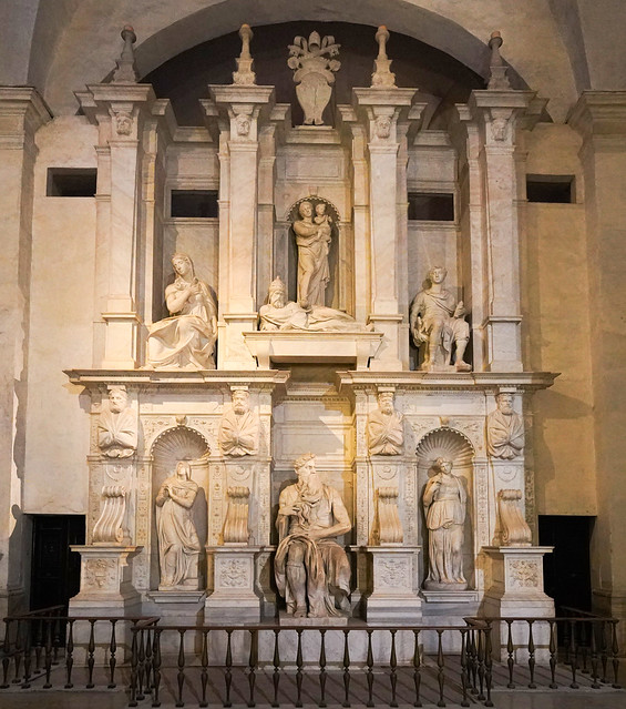 Tomb of Pope Julius II by Michelangelo, San Pietro in Vincoli (Rome)