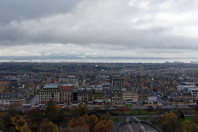 Edinburgh from the Castle