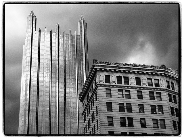 Old and New, Pittsburgh, Olympus Pen F