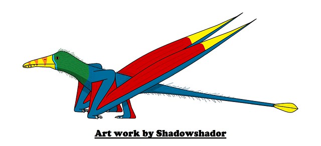 Pterosaur (†Campylognathus liasicus)