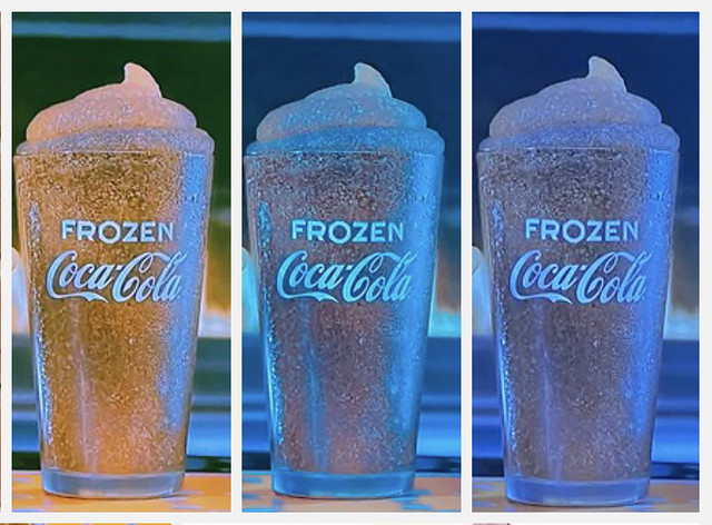 Frozen Coca Cola Mosaic