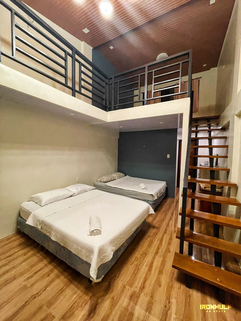 Cozy loft-style accommodation at Joan Beach Resort