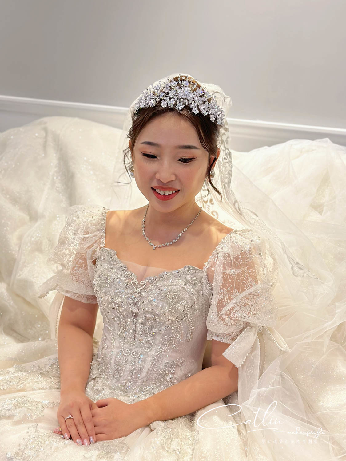 【新秘Catlin】bride穆婷 結婚造型 / 韓系,甜美,時尚