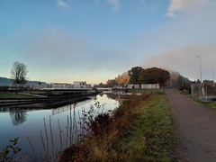 Evening Shades, Caledonian Canal, Inverness, Nov 2023