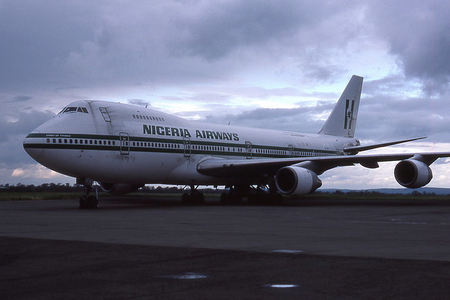 SE-DFZ Boeing 747-283B Nigeria Airways