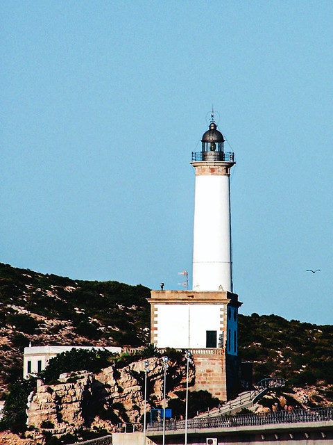 Faro de Botafoc  -  puerto de Ibiza