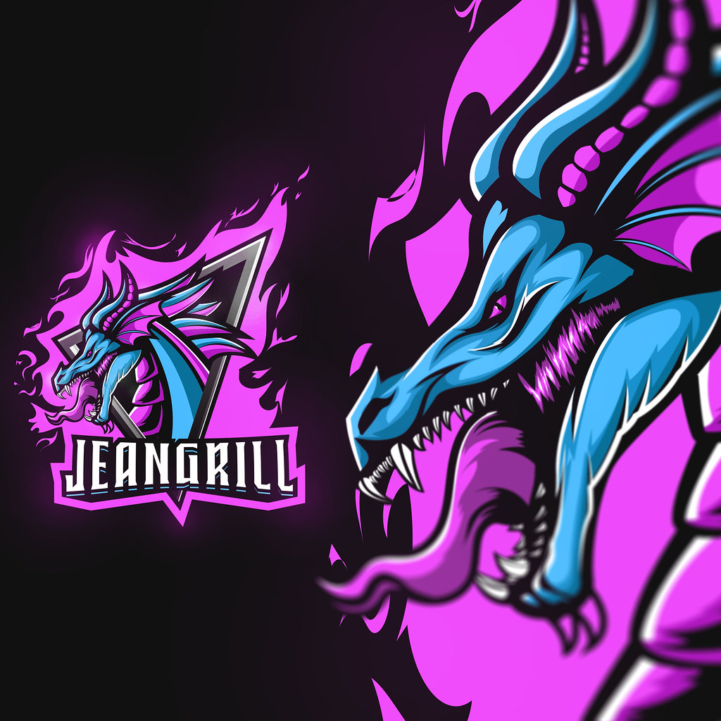 Dragon Mascot Logo | Jeangrill Mascot logo