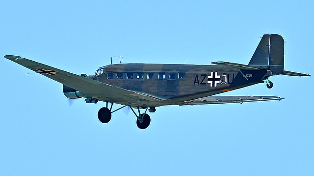 Junkers 52 Aunt Ju F-AZJU AZ+JU German Air Force