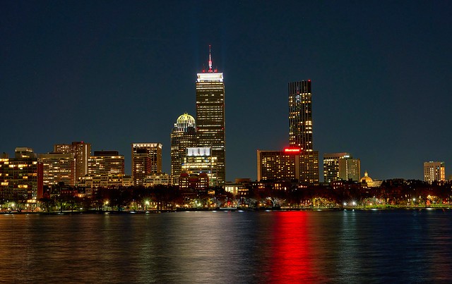 Boston City Nightscape