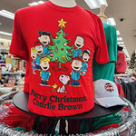 Merry Christmas, Charlie Brown! A Peanuts Christmas shirt for sale at Buc-ee&#039;s in Daytona Beach.