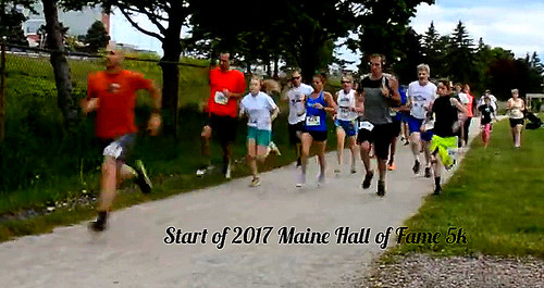 Start of 2017 Maine Hall of Fame 5k