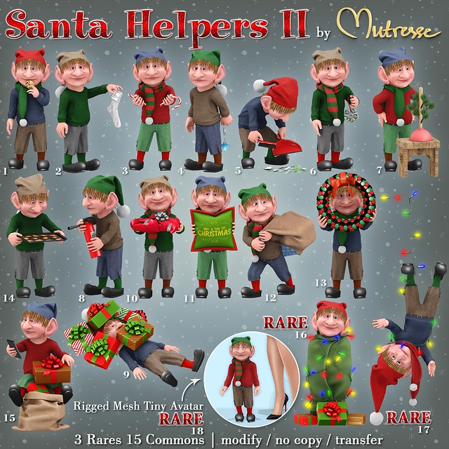 🎄Mutresse@The Arcade in December 2023 - Santa Helpers II Key