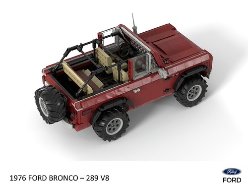 Ford Bronco Gen-1 (1976) 1:15 Creator Expert | by lego911