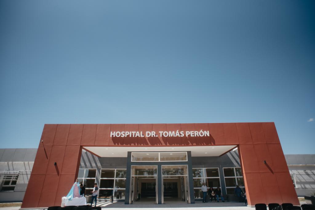 2023-11-30 PRENSA: Sergio Uñac inauguró el séptimo nosocomio en la provincia, el Hospital  Dr. Tomás Perón, en Iglesia