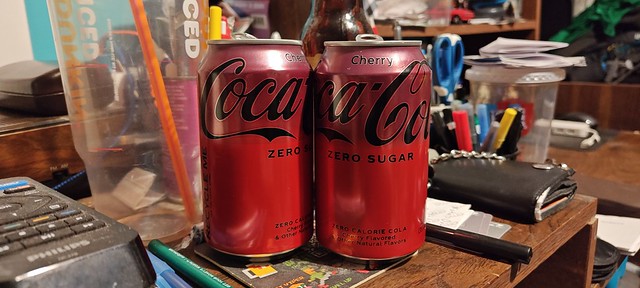 New Coca-Cola flavored drink cans