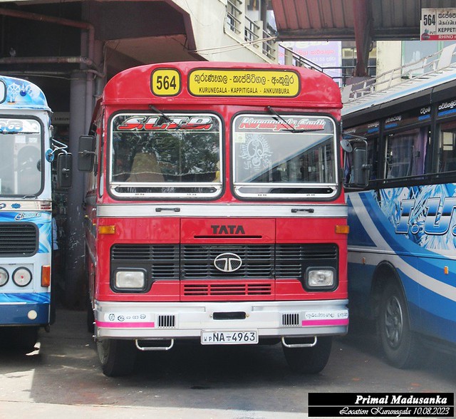 NA-4963 Kurunegala South Depot Tata - LP 1510/42 C type Bus at Kurunegala in 10.08.2023