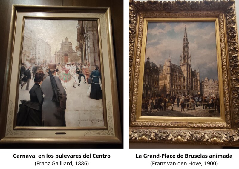 BRUSSELS CITY MUSEUM COLLAGE CUADROS