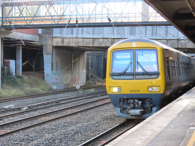 West Midlands Railway 323219 at Longbridge Station