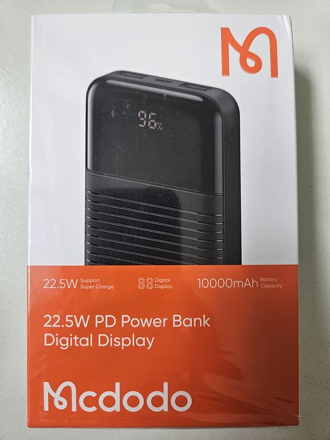 McDodo 22.5W PD Power Bank Digital Display (27 Nov 2023)
