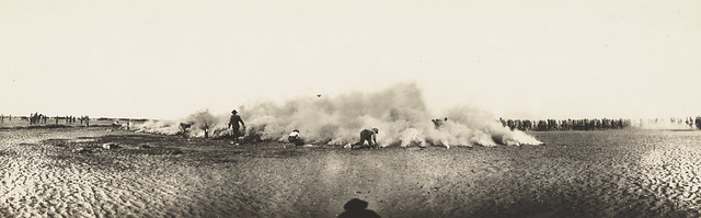 Smoke bombs, James Chauvel, 1917–18