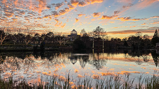 Sunset @ Lewis Ginter Botanical Garden - Richmond, VA, USA