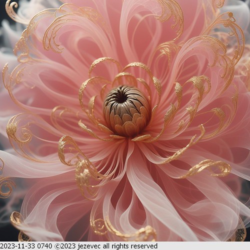 2023-11-33 0740 AI Flower Illustration | by Jezevec40 (formerly Badger 23)