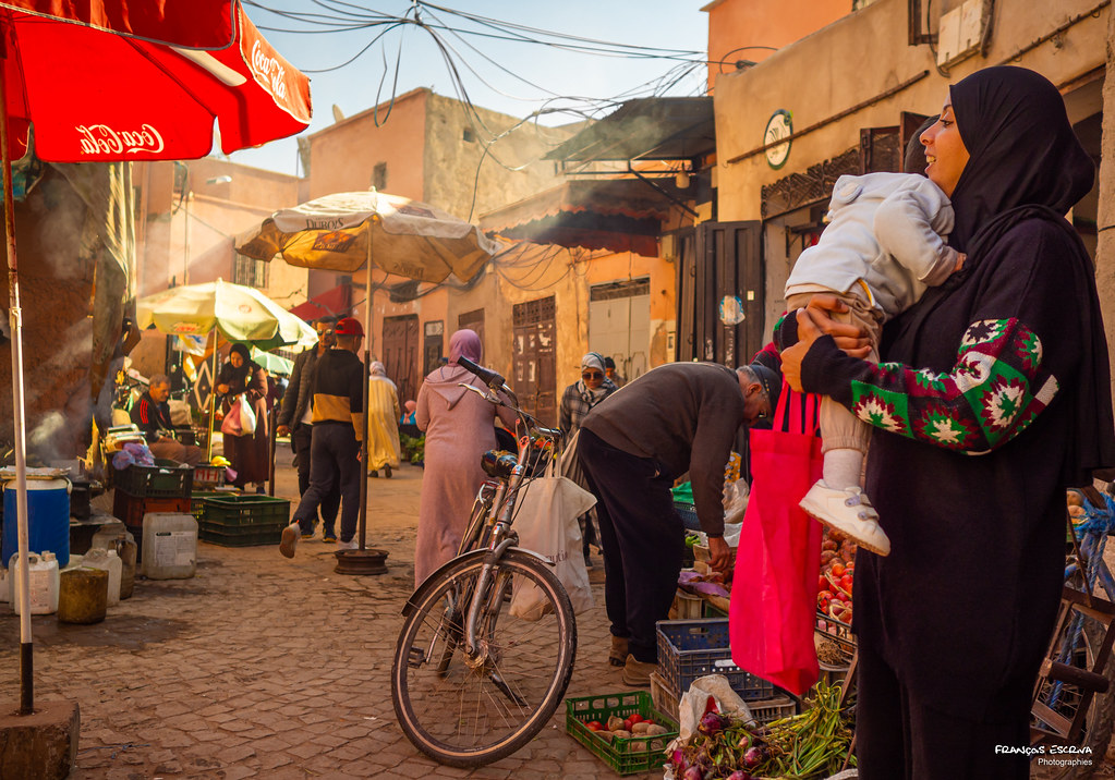 Dans Marrakech - Kasbah life