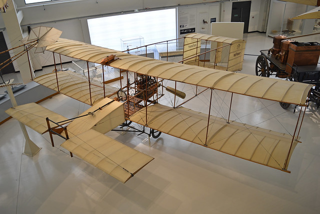 Voisin-Farman 1bis (1920 replica) at Musée de l'air et de l'espace, Le Bourget, France