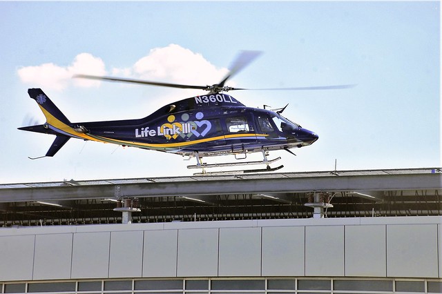 Helicopter- AgustaWestland Philadelphia, AW119MKll, Critical Care Services Inc., Life Link III (N360LL) Minnesota, St. Paul, Regions Hospital