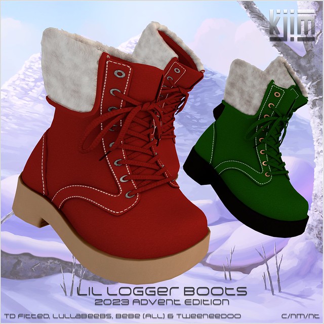 KJim Lil Logger Boot - 2023 Advent