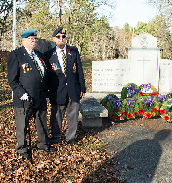Veterans Wayne Marsh and Cecil Hawley - 2023