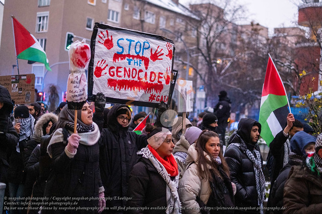 Pro-Palestinian demonstration in Berlin