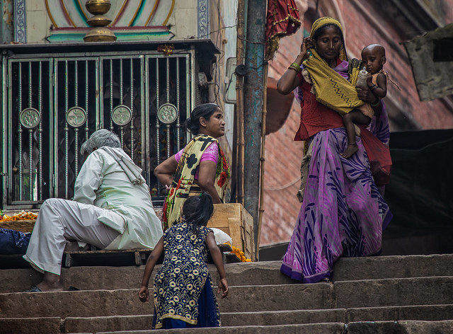 A Varanasi Street Scene