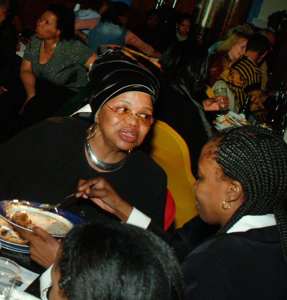 DSCF0166x Republic of South Africa 8th Freedom Day Celebration April 2002 by the SAHC South African High Commission UK at Camden Town Hall Kings Cross London with Her Excellency Dr Lindiwe Mabuza