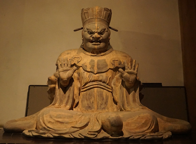 Statue de Taizan-ou, 7e roi des Enfers