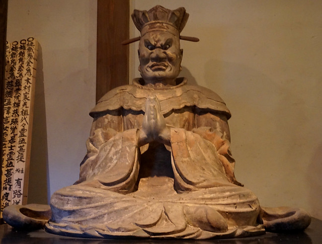 Statue de Godotenrin-ou, 10e roi des Enfers