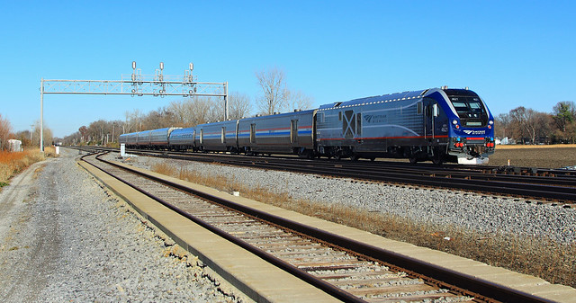 Amtrak 319 at Hazel Dell